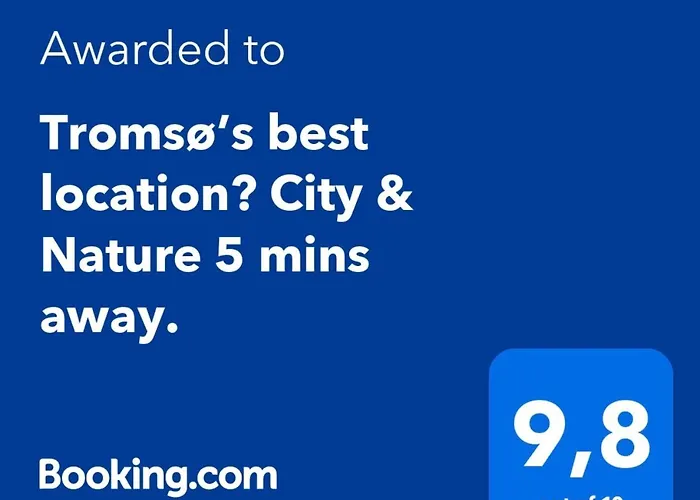 Tromso's Location? & Nature 5 Mins Away. Casa vacanze Tromsø